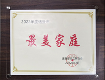 最美家庭獎章 最美家庭獎章